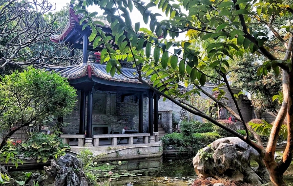 Liang Yuan: Una pintura de paisaje tridimensional que condensa el espíritu de los estudiosos de Lingnan-2