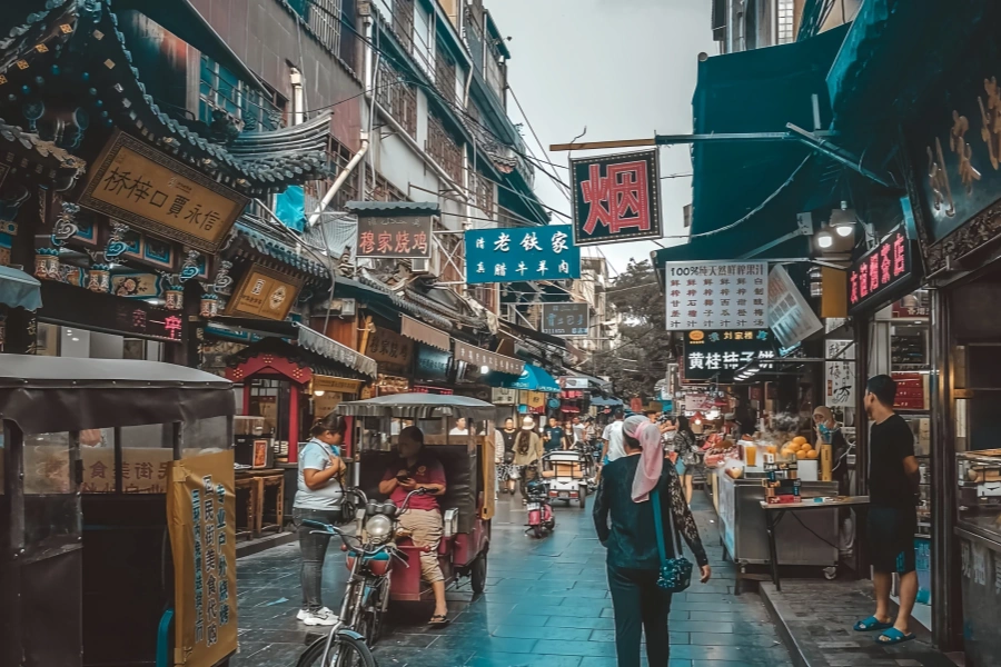 Moslem Viertel: Eine Reise durch das gewaltsame Leben des Chang'an durch eintausend Jahre Street Life-4