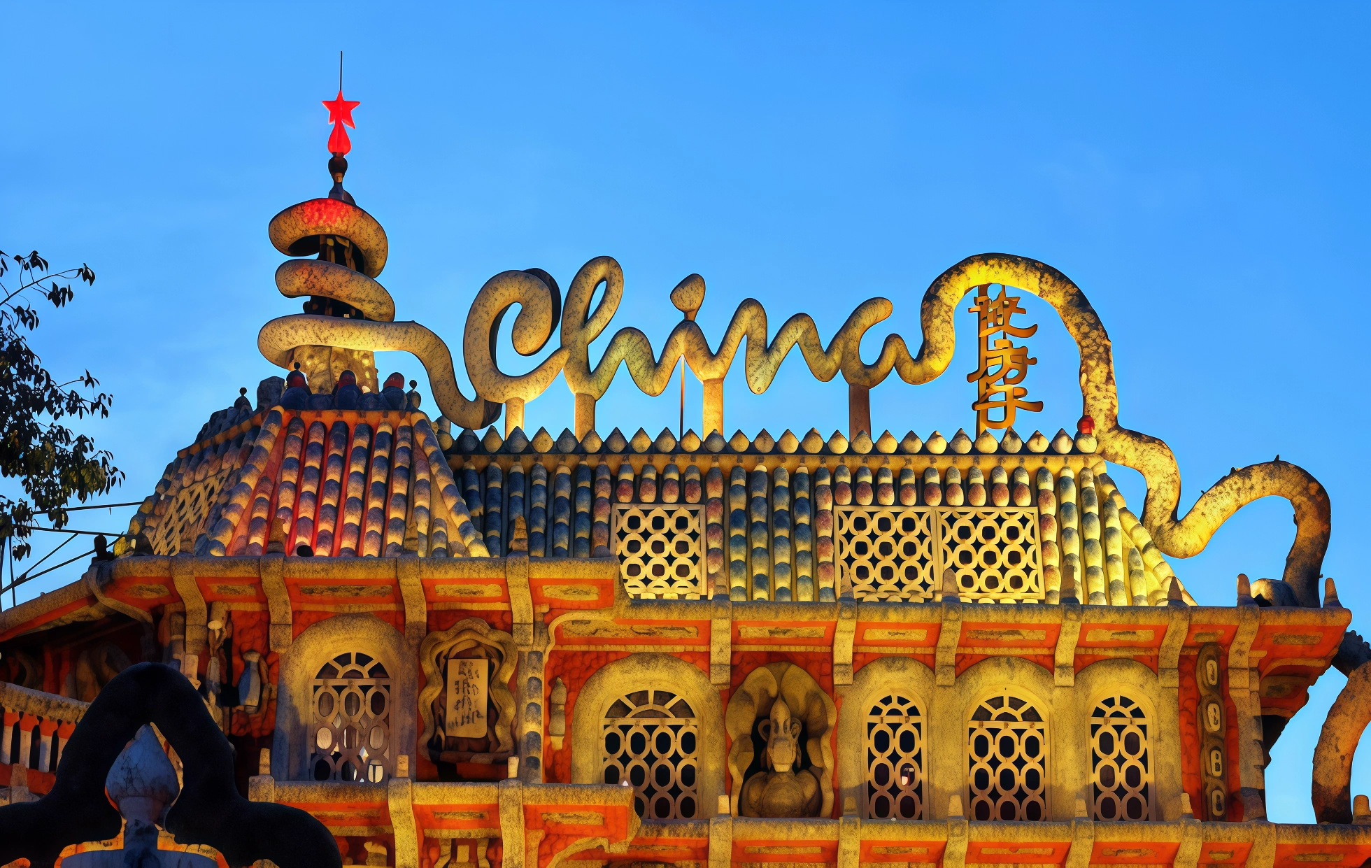 The Porcelain House: A French-Style Fantasy Woven from 700 million Ancient Porcelain Shards-2