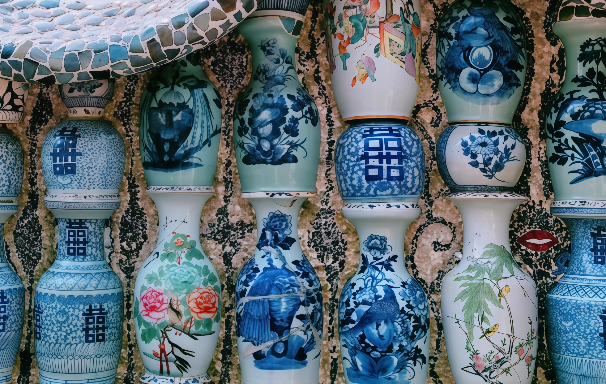 The Porcelain House: A French-Style Fantasy Woven from 700 million Ancient Porcelain Shards-3