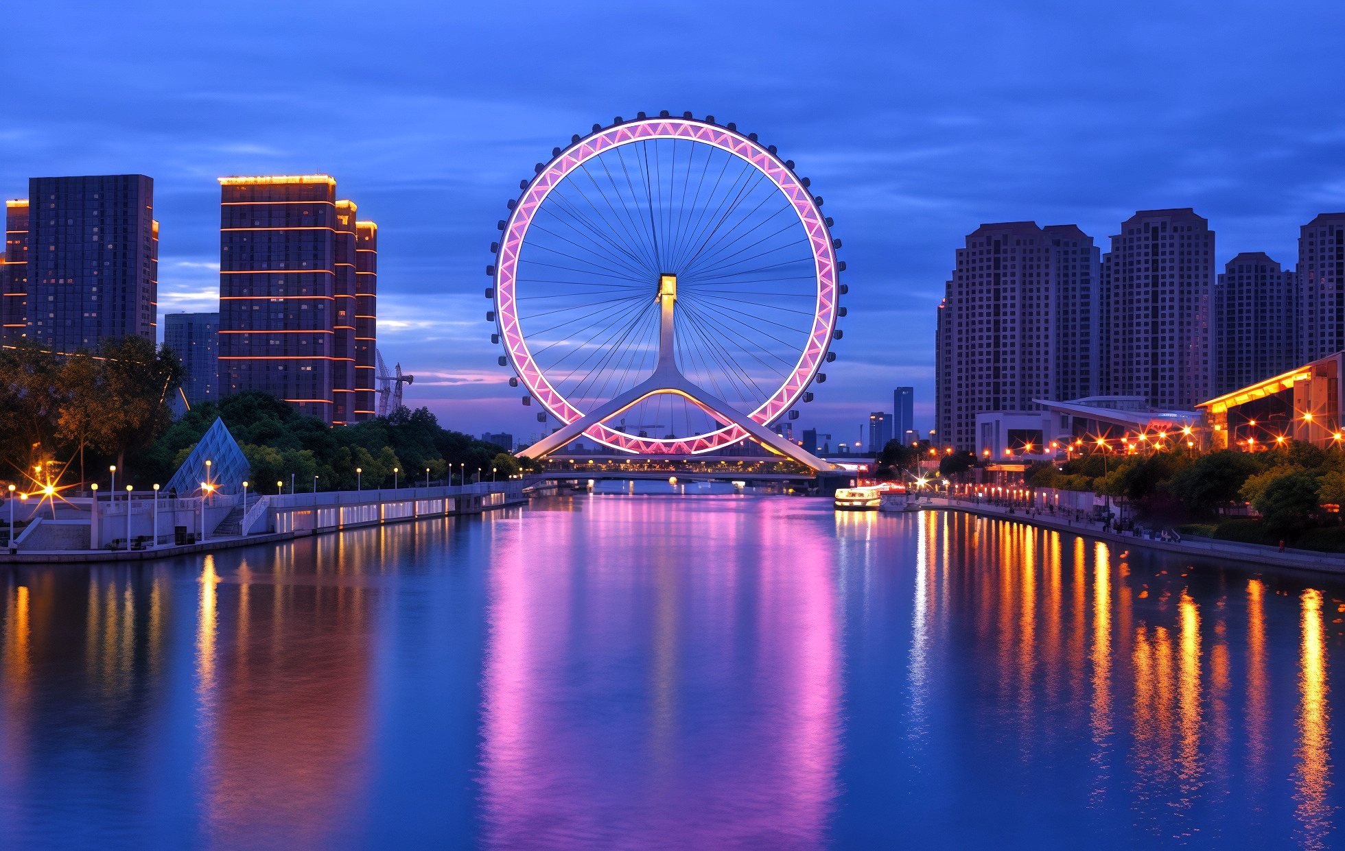 The Tianjin Eye Ferris 