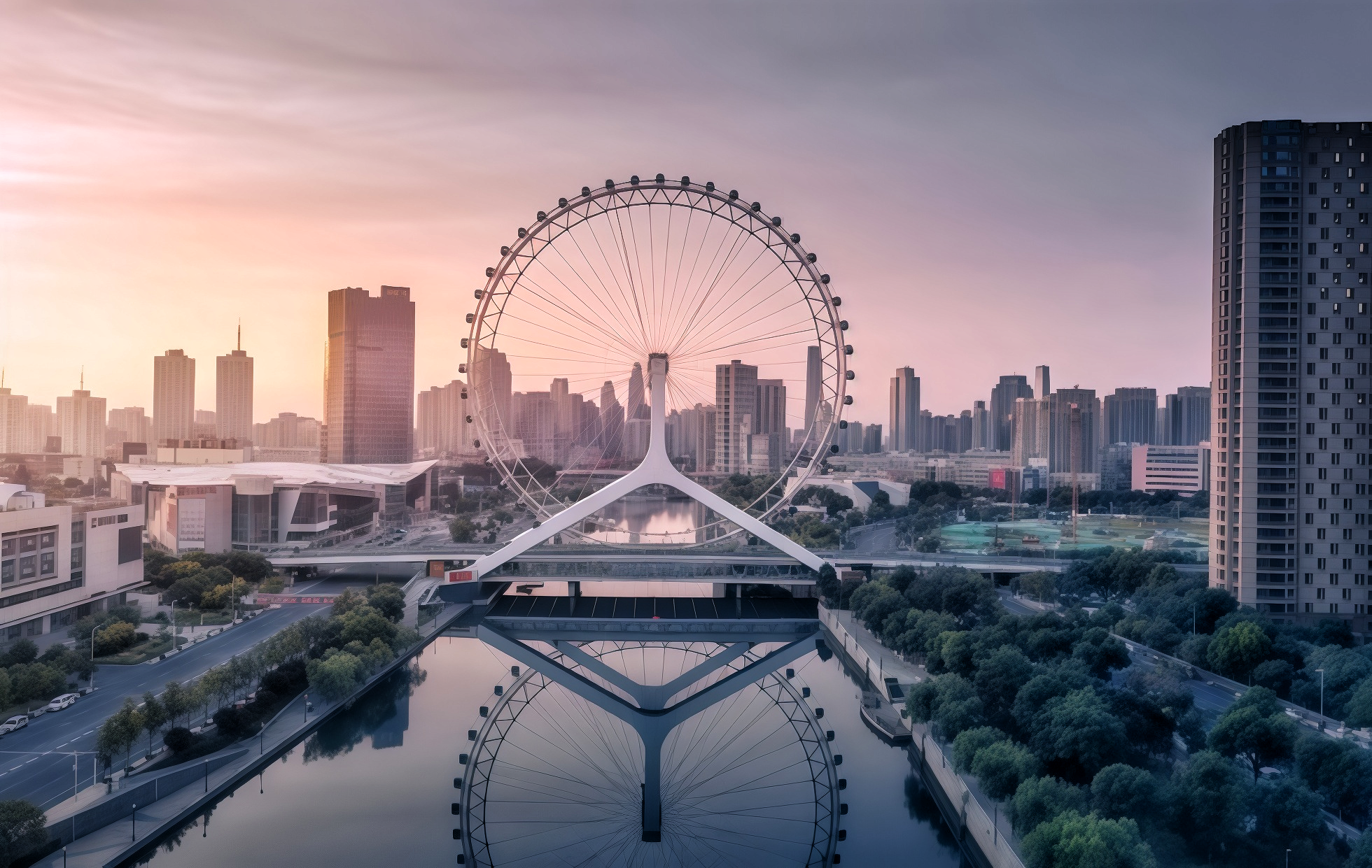 The Tianjin Eye Ferris 