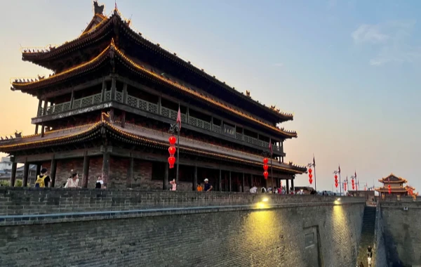xi'an city wall